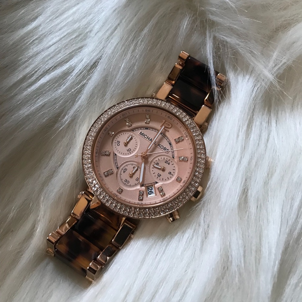 Authentic Michael Kors Rose Gold Watch